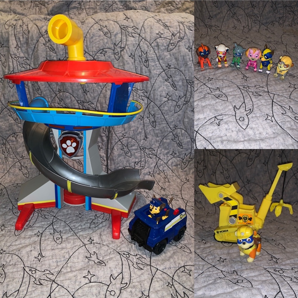 Paw Patrol Lookout Tower with Characters